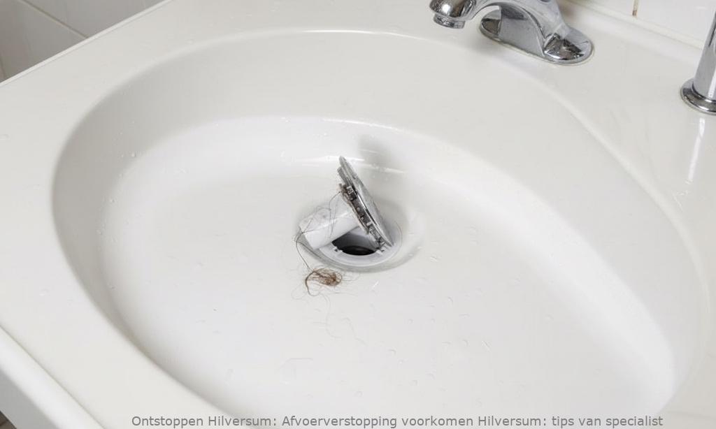 Afvoerverstopping voorkomen Hilversum: tips van specialist