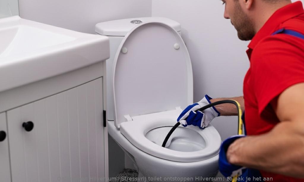 Stressvrij toilet ontstoppen Hilversum: zo pak je het aan