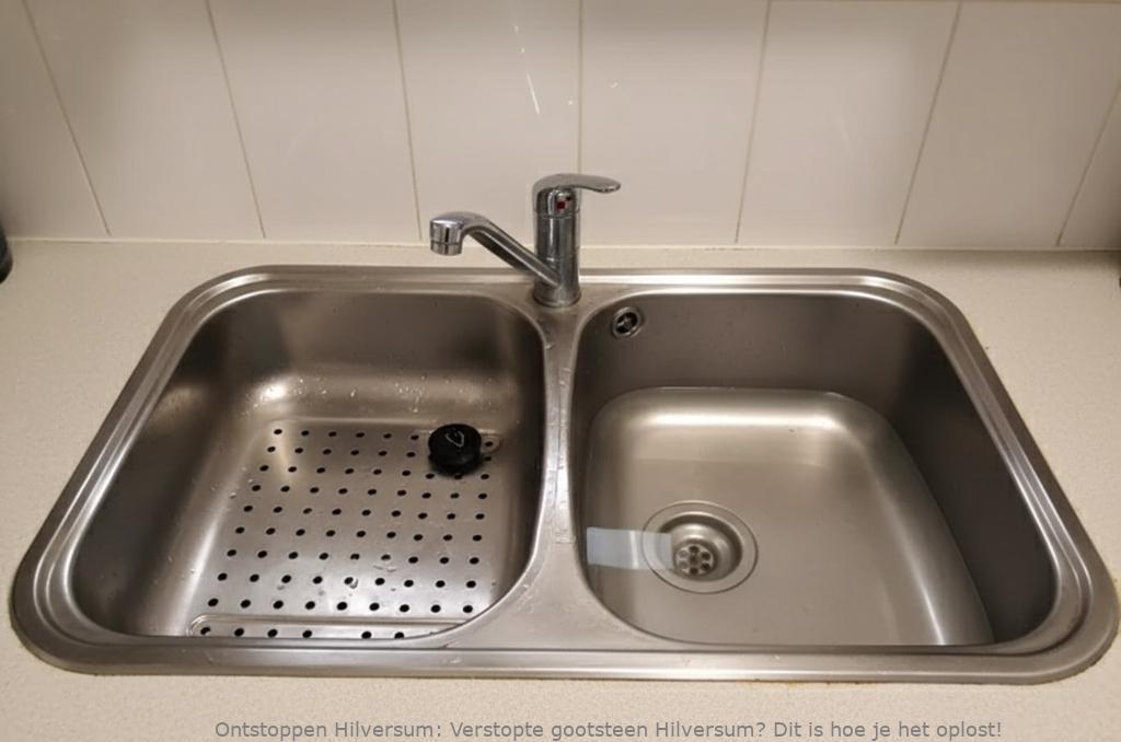 Verstopte gootsteen Hilversum? Dit is hoe je het oplost!